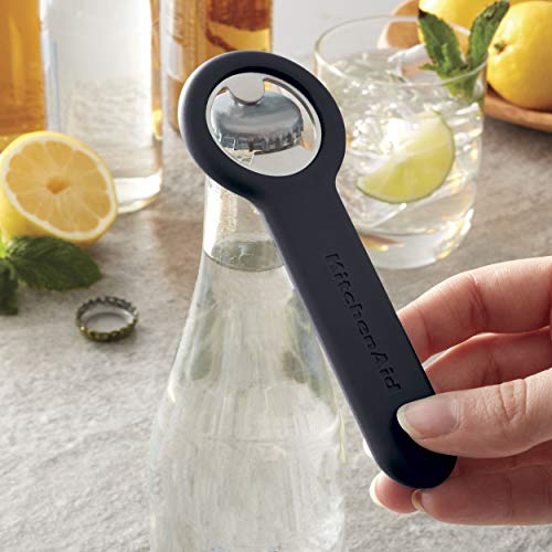 KitchenAid Abridor de garrafas gourmet, preto