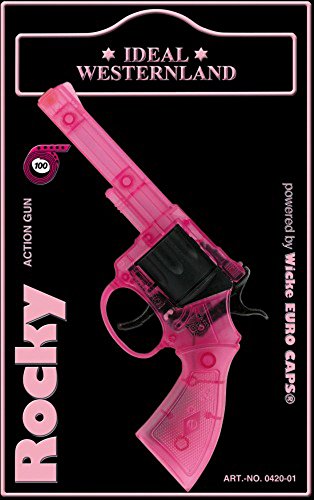 Preisvergleich Produktbild Rocky 100-Schuss Pistole pink, Tester