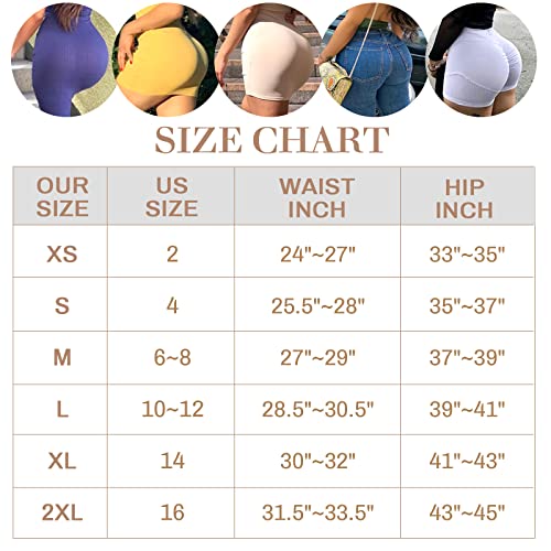 Image of Werena Butt Lifter Panties for Women Padded Underwear Seamless Booty Pads Enhancer Shapewear Butt Lifting Panty
