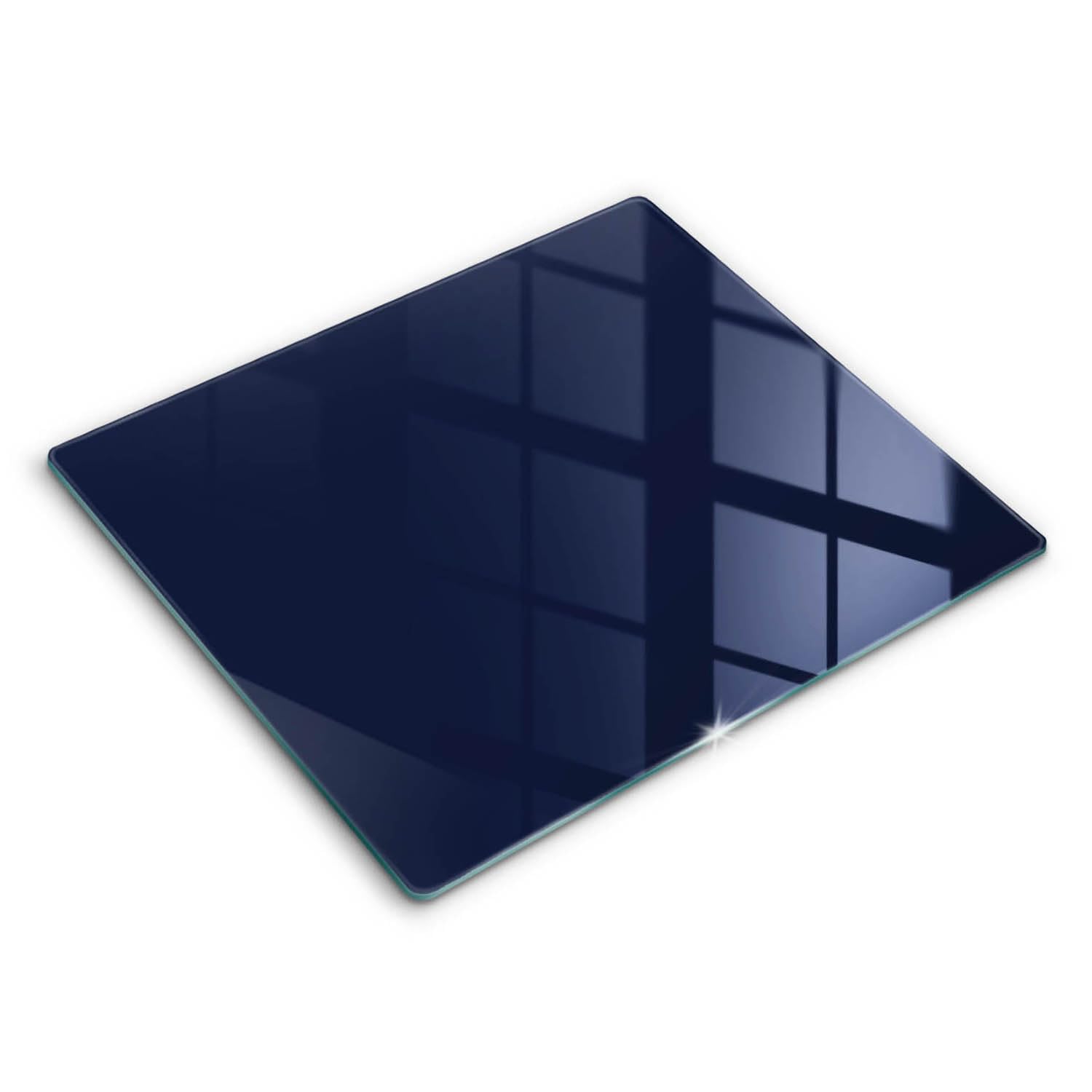 Plaque protection induction en verre trempe marine 60x52cm durable
