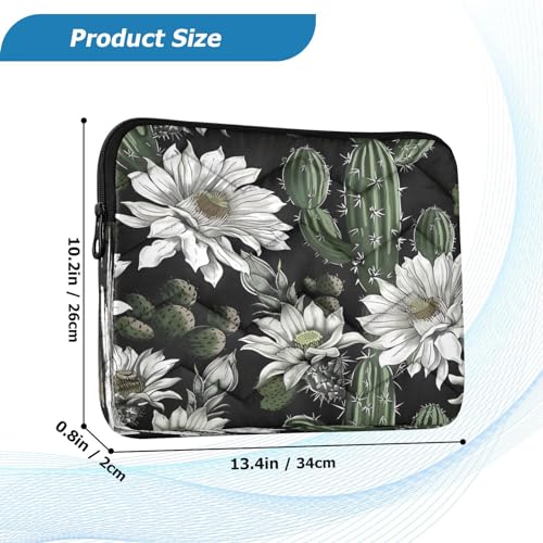 Funda para laptop 13-14 pulgadas impermeable con diseño cactus miniatura 3