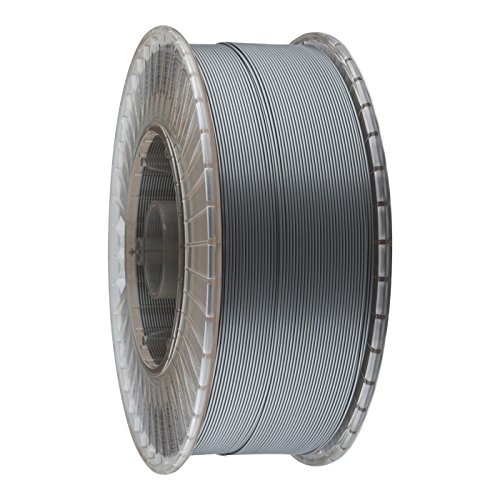 PrimaCreator EasyPrint 3D Printer Filament - PETG - 1.75mm - 3 kg (6.6 lbs) - Solid Silver