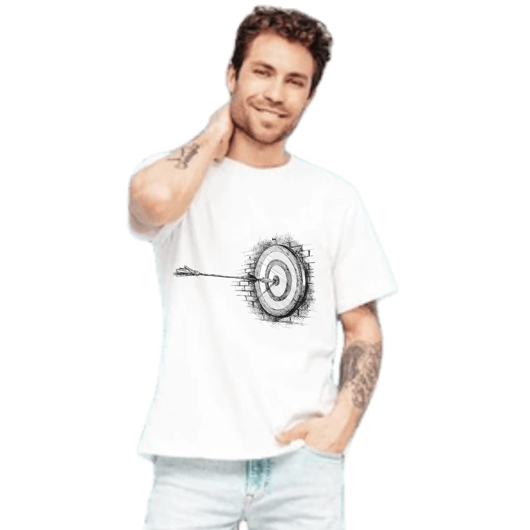 GenericArchery Target Virus Unisex Cotton Tshirt