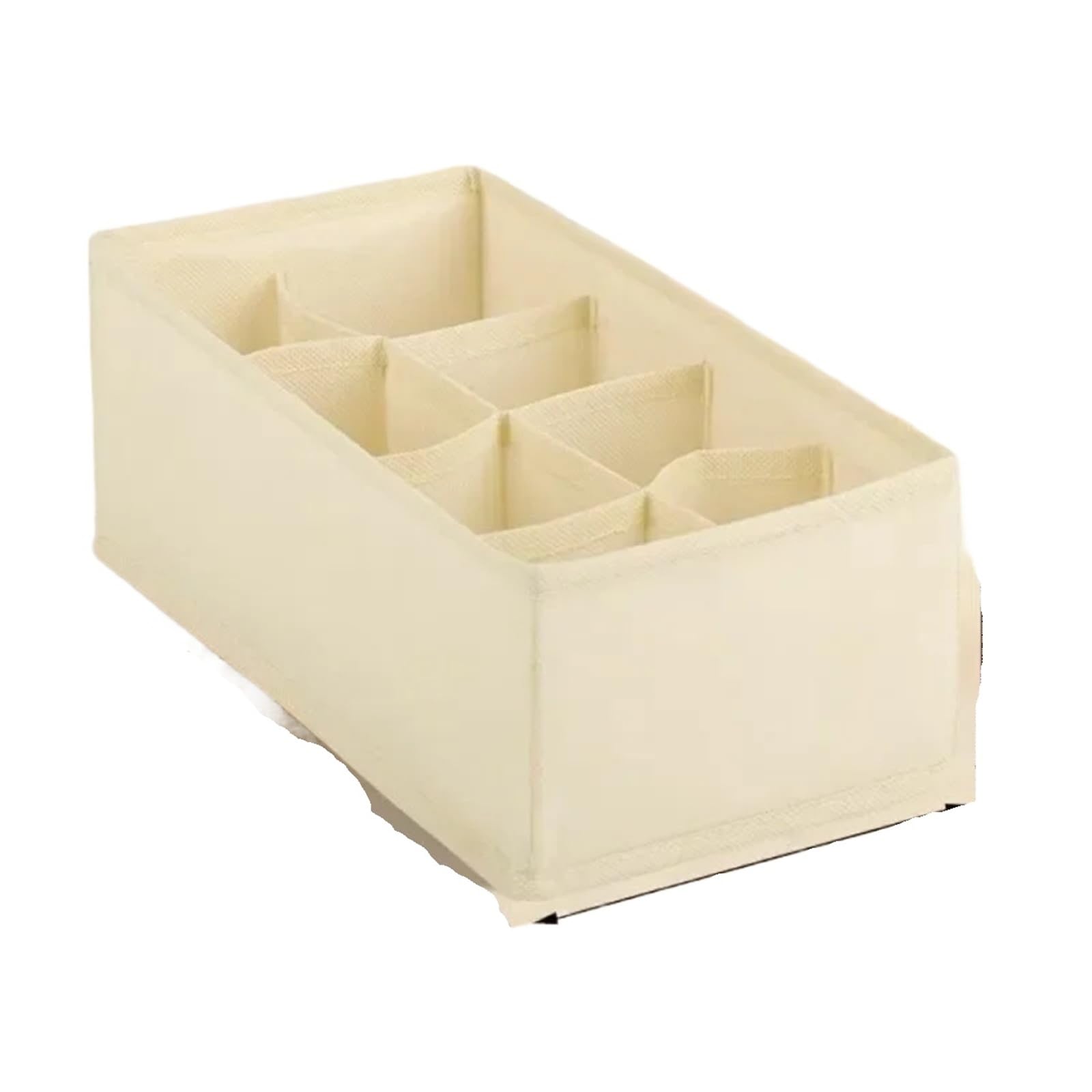 Organizzatore per cassetti di Biancheria Intima, Scatola Porta Calze, Reggiseno Pieghevole, Set da Sei Pezzi in Tessuto Non Tessuto.