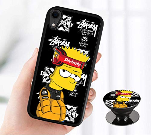 Divinity Liquid Armor Designed for iPhone XR Case with Phone Holder Bracket, [Scratch-Resistant]