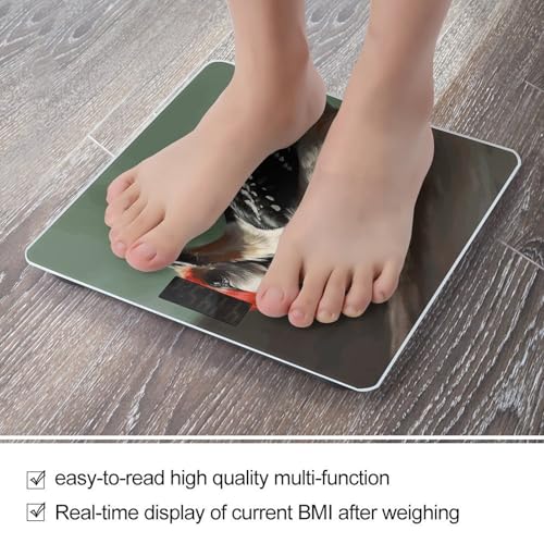 Báscula Digital de Baño de Vidrio Templado Woodpecker 400lb miniatura 5