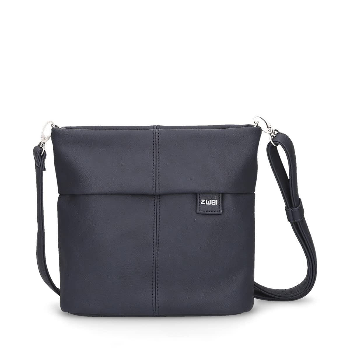 Zwei Damen Handtasche Mademoiselle.M M8 Crossbody Bag 3 L Umhängetasche aus Kunstleder mit Geheimfach & Hauptfach mit Reißverschluss, inkl. kurzem & langen abnehmbaren Schultergurt
