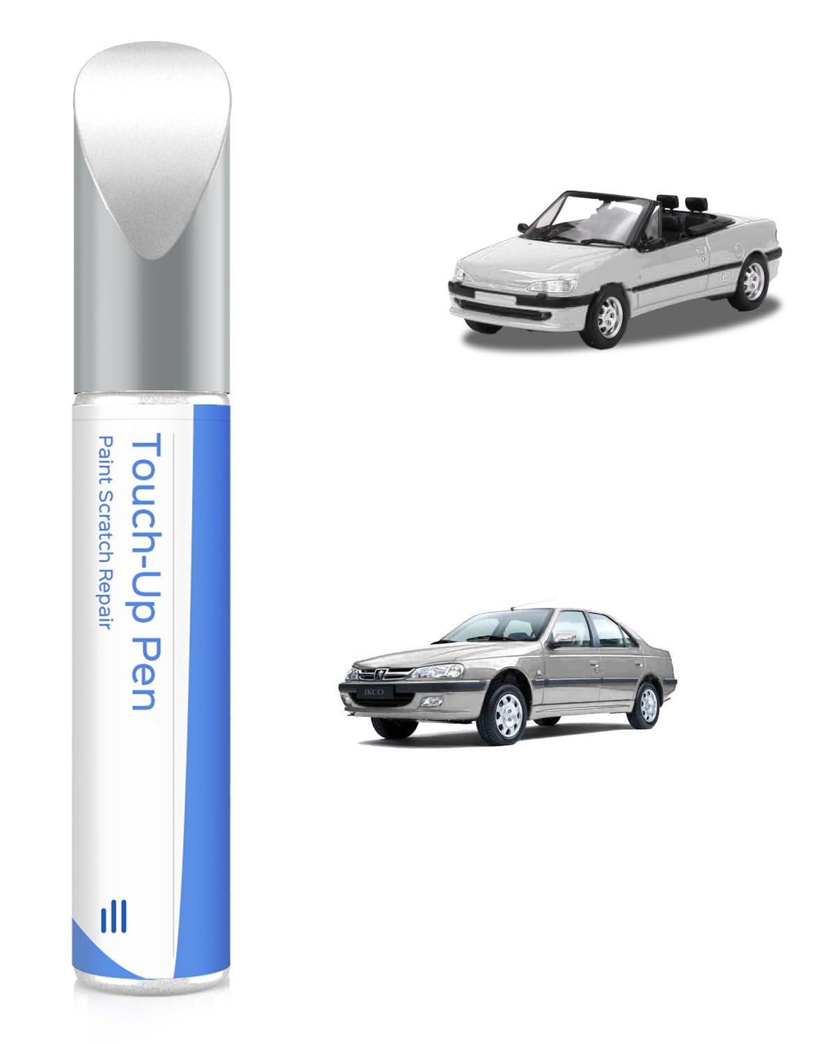 Pintura de retoque EVL Gris Platinium para Peugeot Exact Match - Reparación de arañazos y desconchones — view 11