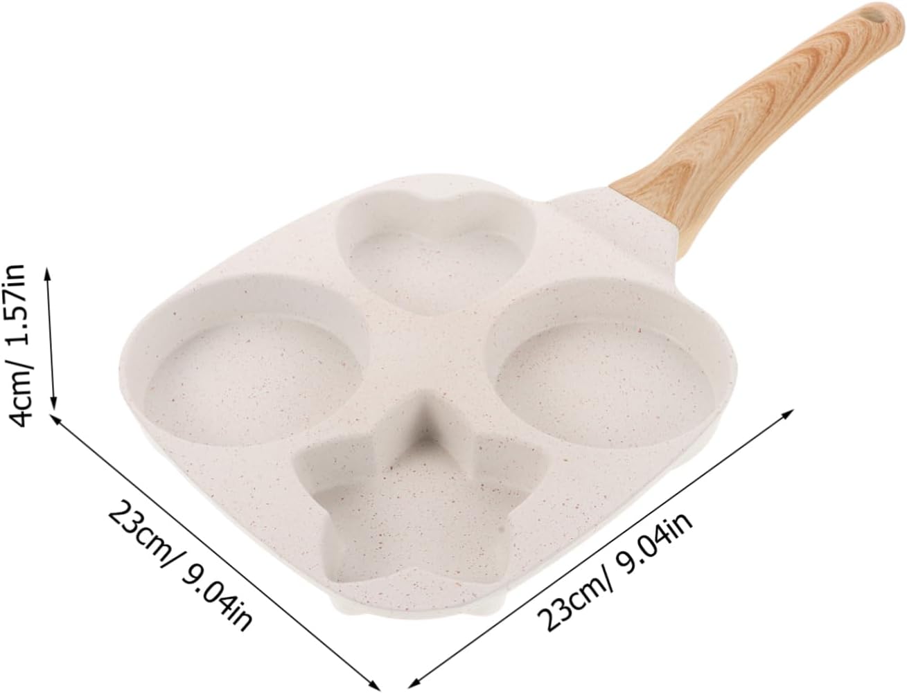 Small Nonstick Frying Pan Slot Pancake Maker for Kitchen Gadget for Breakfast