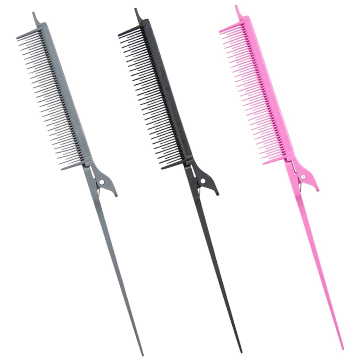 FRCOLOR 9 Piezas peine resaltador peines tas para peinar el cabello accesorios para hombres herramientas para el cabello eléctrico de peinado Traje niño