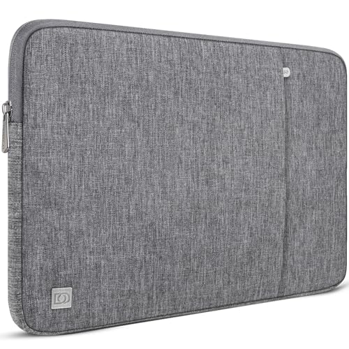 Funda portátil de 15 pulgadas DOMISO compatible con Dell XPS 15 Plus gris