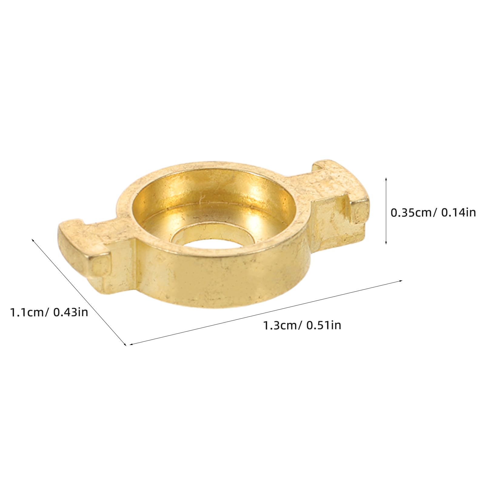 ERINGOGO Guide de piston de trompette compatible avec Yamaha : Plaques de réparation pour trompettes - Pièces de rechange pour instruments en laiton