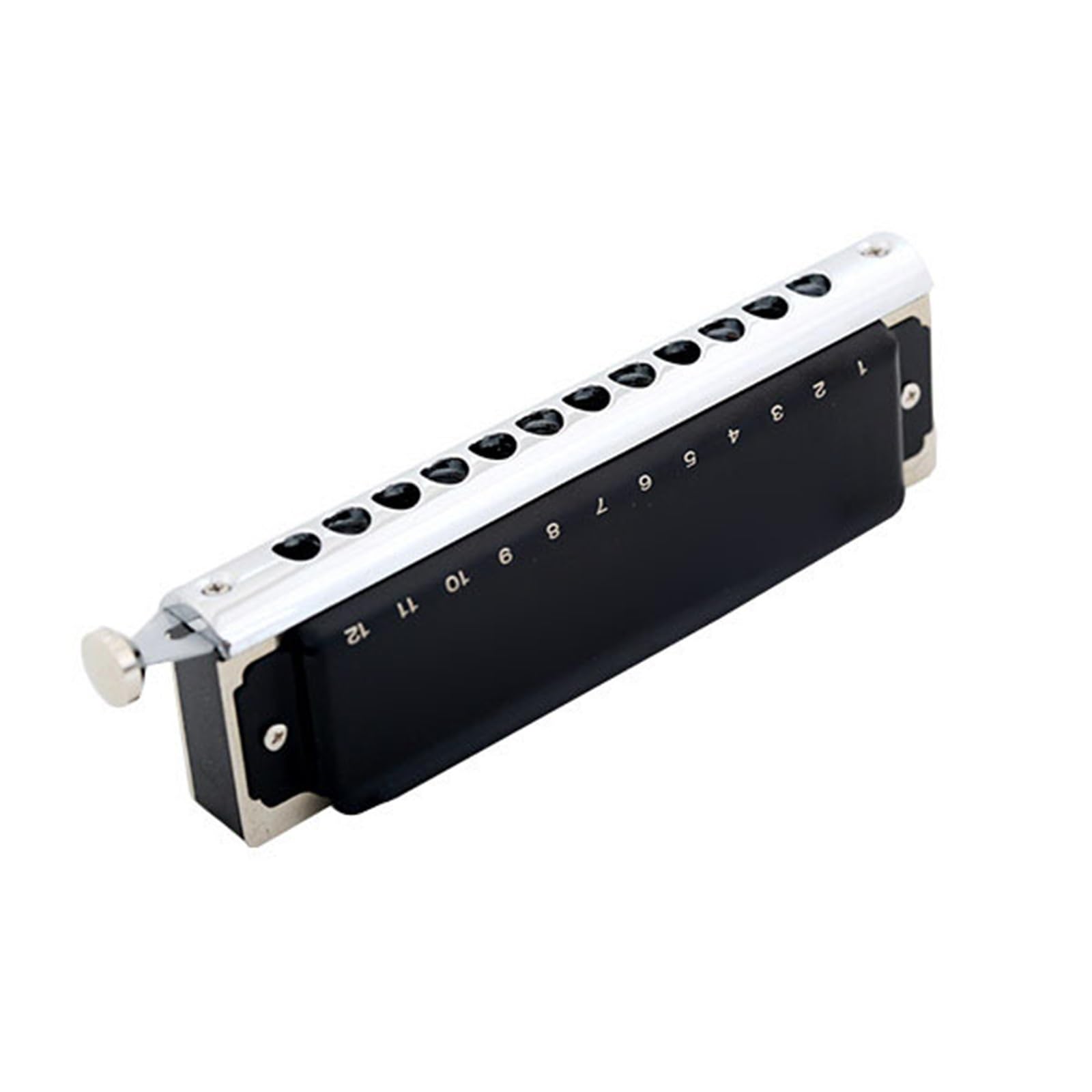 Armonica Blues Armonica Cromatica A 12 Fori E 48 Toni | Armonica cromatica a 12 fori e 48 toni – Adatta per principianti adulti
