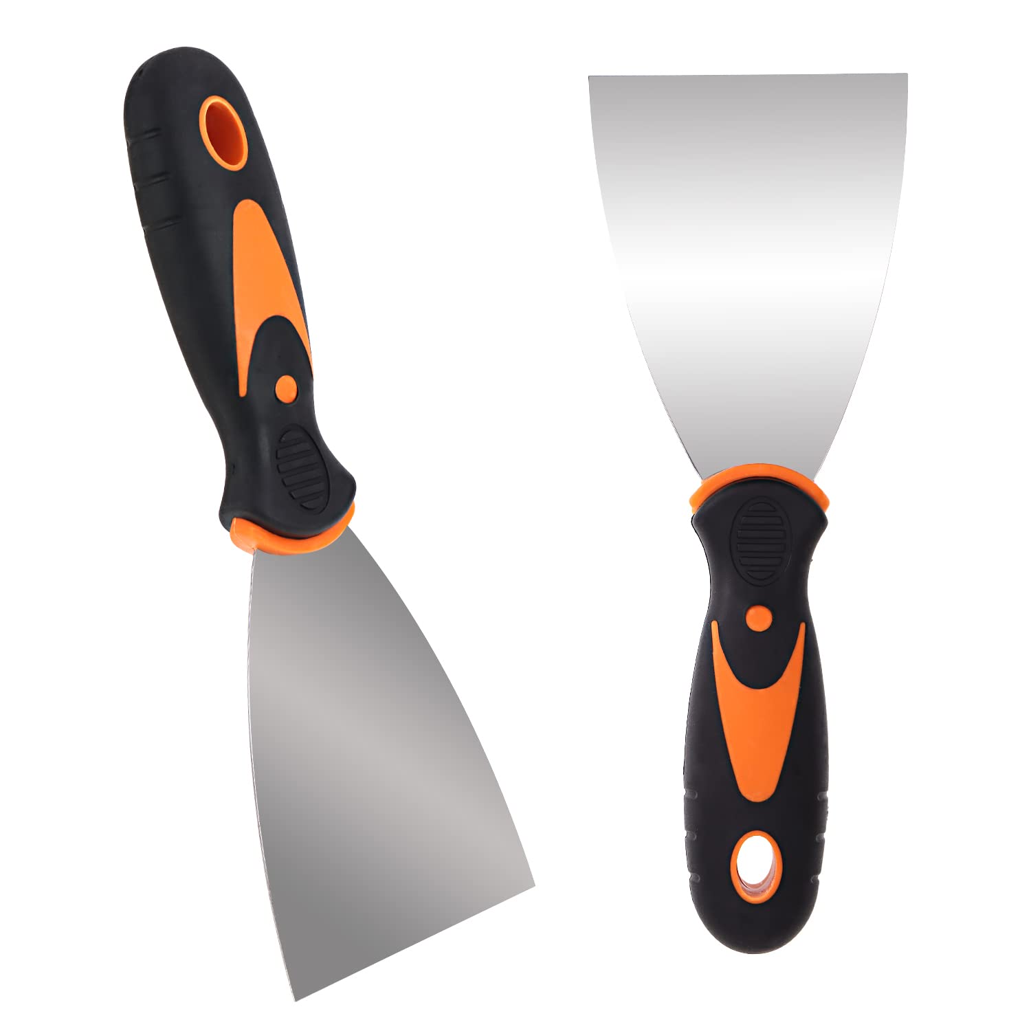 Lot De 4/7 Grattoirs En Acier Inoxydable Pour Peinture Et Décoration Murale