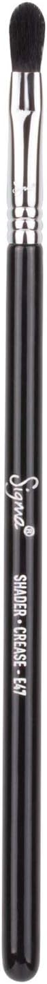 Sigma Beauty Professional E47 Shader Crease Synthetic Eye Makeup Brush with SigmaTech® Fibers for crease Blending on Eyes