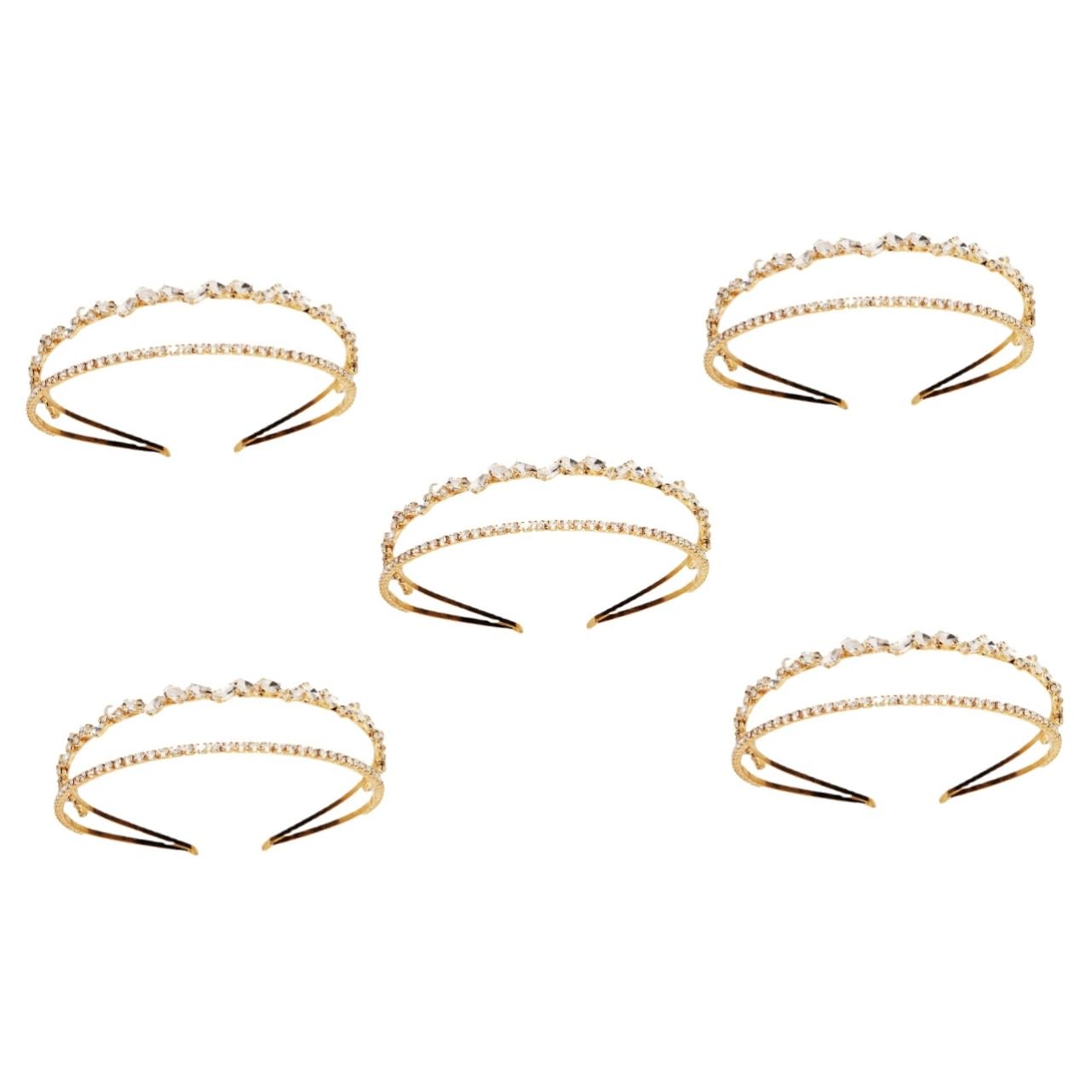 Healeved 5pezzi Cerchietto Accessorio Nuziale Per Cerimonie e Colori Matrimoni e Speciali