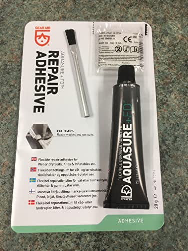 Aquasure - Adhesivo de reparación de neopreno, tubo de 28 g