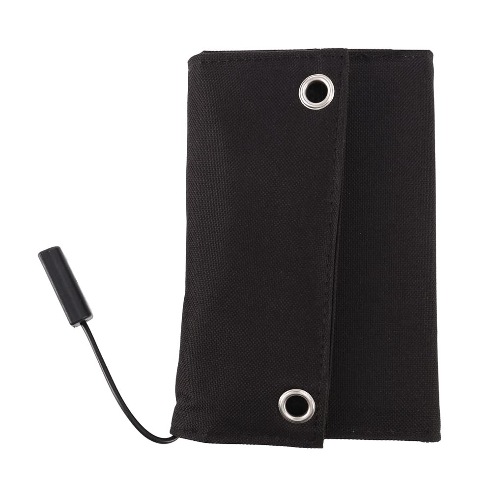 2X Pannello Solare USB Pieghevole da 70 W Caricabatteria da Pannello Solare Impermeabile Pieghevole