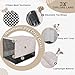 Explore Land Breathable Dog Crate Cover - 4 Sides Mesh Ventilation, Basic Pet Kennel Cover, All Sides Open, Universal Fit for 1 2 3 Doors 24 inches Wire Dog Crate （Dog Print ）