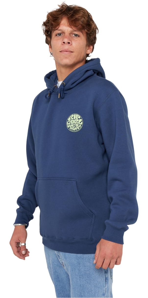 Rip Curl 2025 Hombres Sudadera con Capucha Wetsuit Icon CFEGM9 - Light Navy