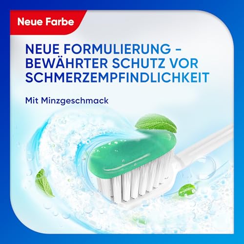 Sensodyne MultiCare Kariesschutz & Frische Zahnpasta, tägliche Zahnpasta mit Fluorid, bei schmerzempfindlichen Zähnen, 75ml – Bild 4