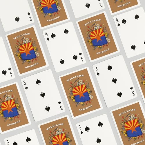 Baraja de póker Williams Arizona 52 cartas para adultos miniatura 4