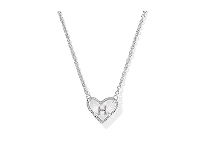 Kendra Scott Heart Letter H Short Pendant Women