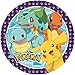 Amscan 9904820-66 - Piatti Pokemon, 8 pezzi, diametro 23 cm, in carta, piatti di carta, piatti da festa, stoviglie usa e getta, per compleanno per bambini