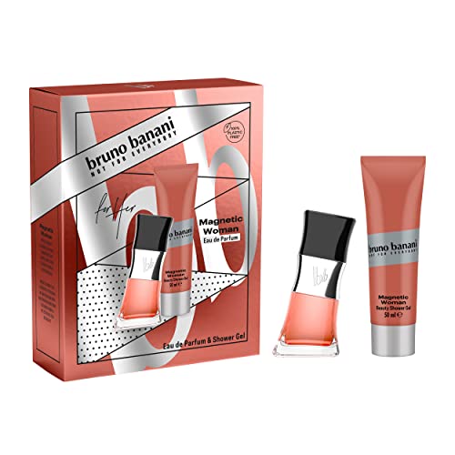 bruno banani Geschenkpackung MAGNETIC Woman Eau de Parfum 30ml + Duschgel 50ml – Ansicht 3