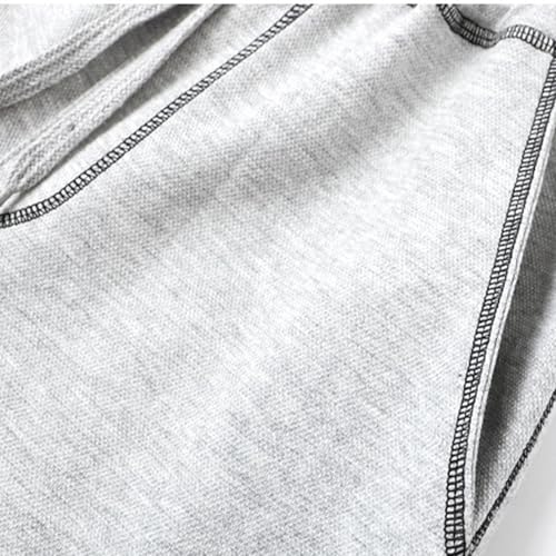 LittleSpring Boys Pants with Elastic Waist Drawstring Straight Leg Sweatpants4