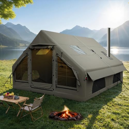 KAIJIENOO Luxury Inflatable Camping Tent