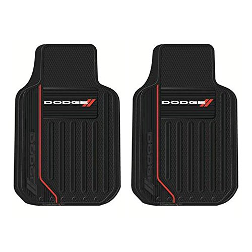 Plasticolor Elite 'Dodge' Automotive Floor Mat Set, (001468R01), Black #TOP1