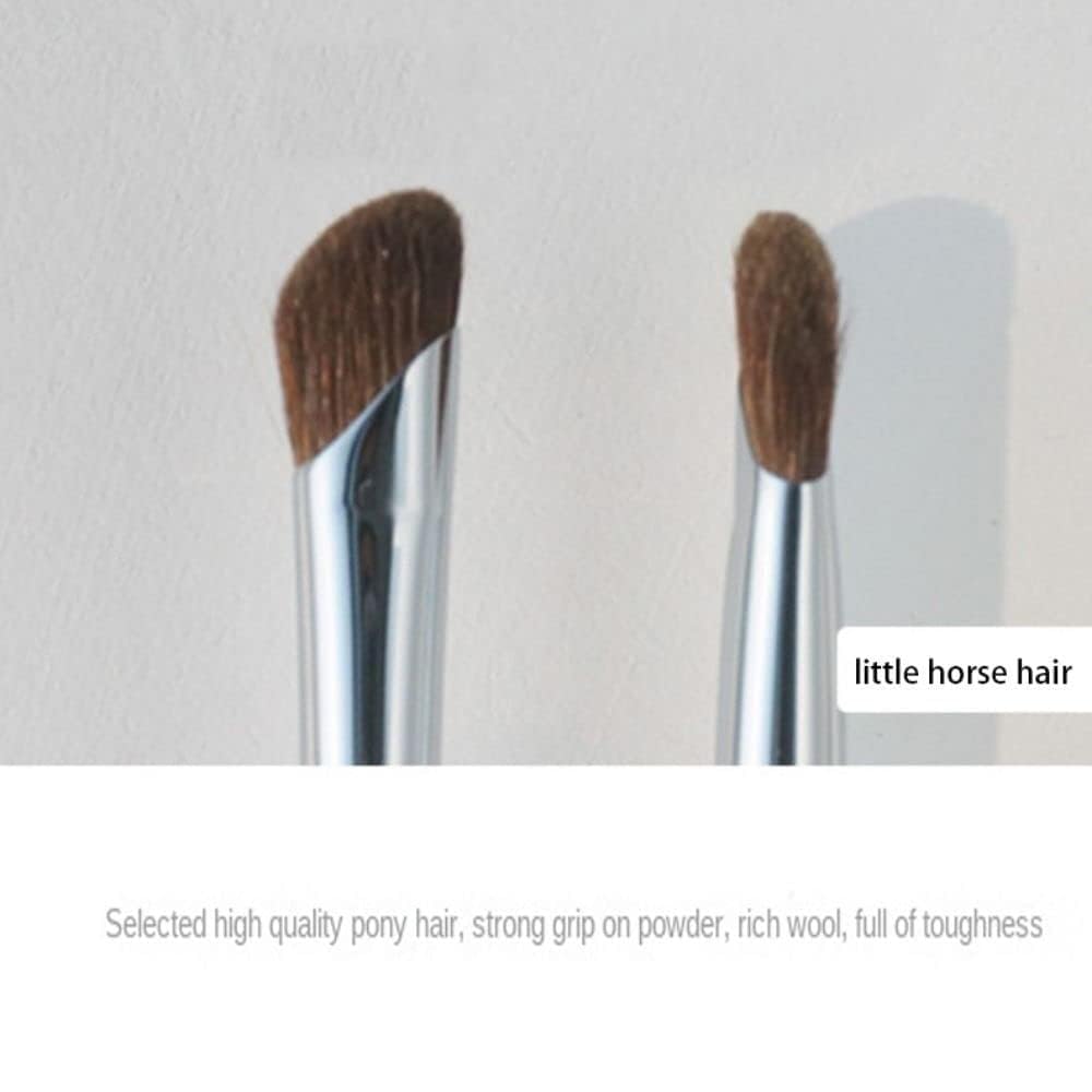 Green Angled Contour Brush, Nose Contour, Small Angled Brush for Sculpting, Bronzer, Highlighter Contour Brushes, Face Brushes