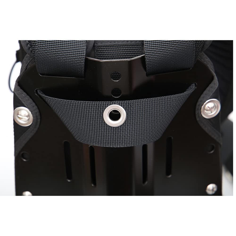 Paquete de 8 tornillos de libro de buceo para placa de RüCken, material de fijación para accesorios subacuáticos