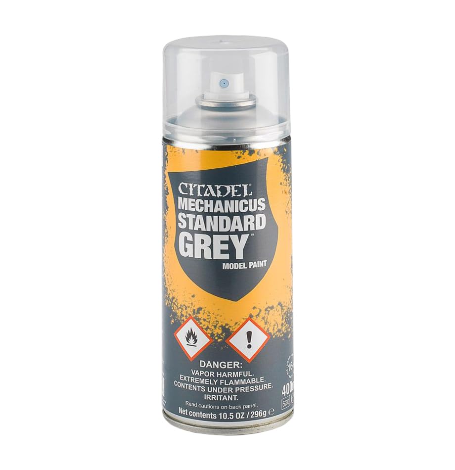 Primer Spray Citadel: Mechanicus Standard Grey (400ml) [SHIPPED TO EUROPE ONLY]