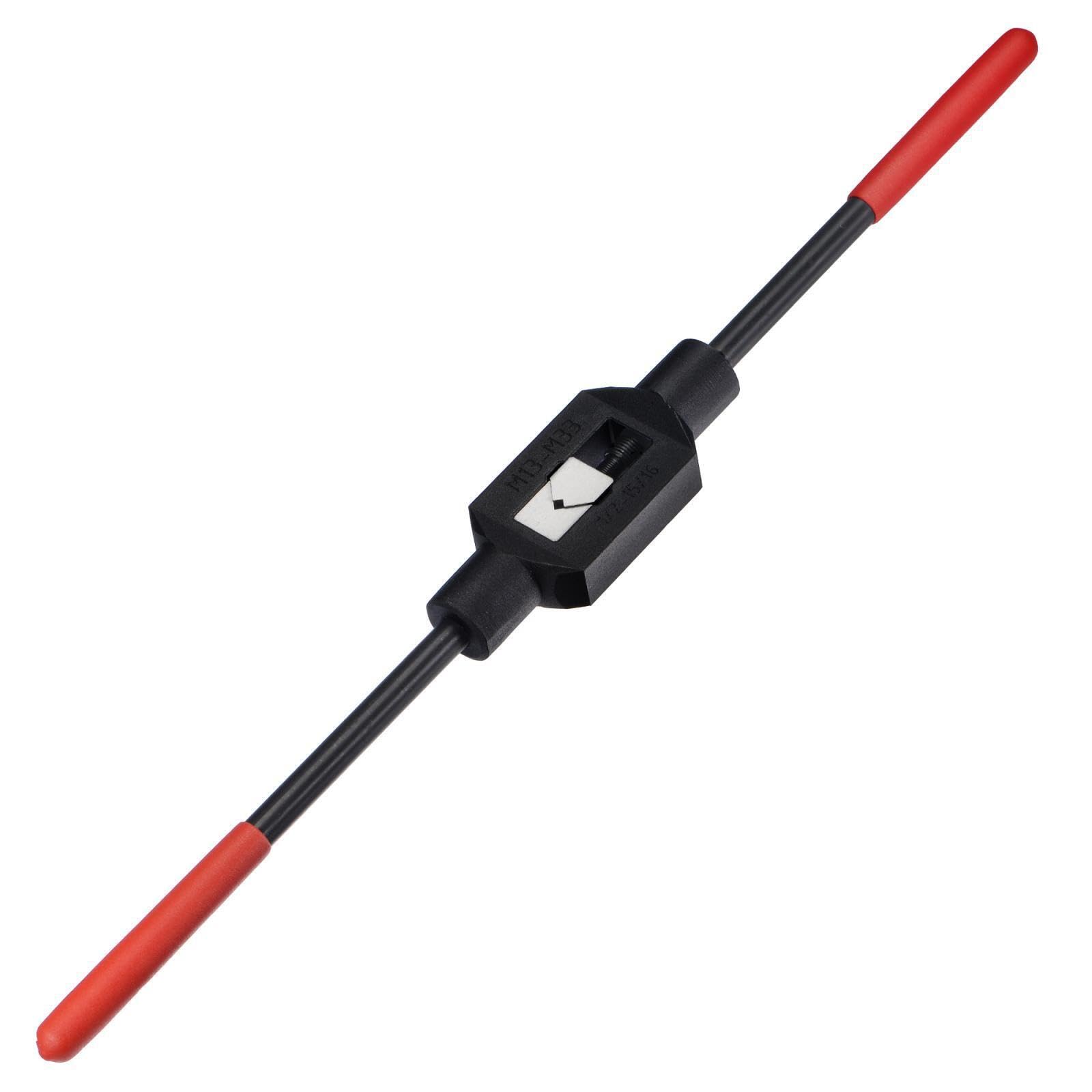 #US 1/2"-1-5/16" M13-M33 Adjustable Tap Wrench Handle Tool With Plastic Handle