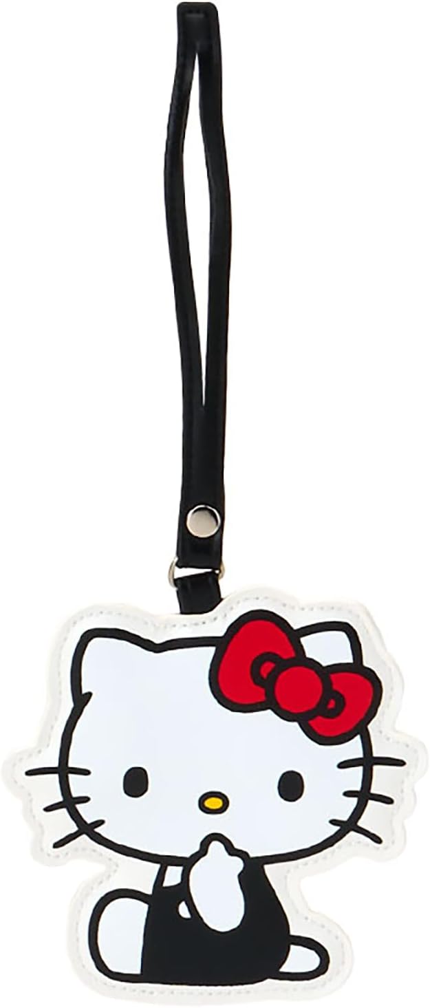 Sanrio 011771 Hello Kitty Square Tote Bag with Charm, For Ages 3 and Up