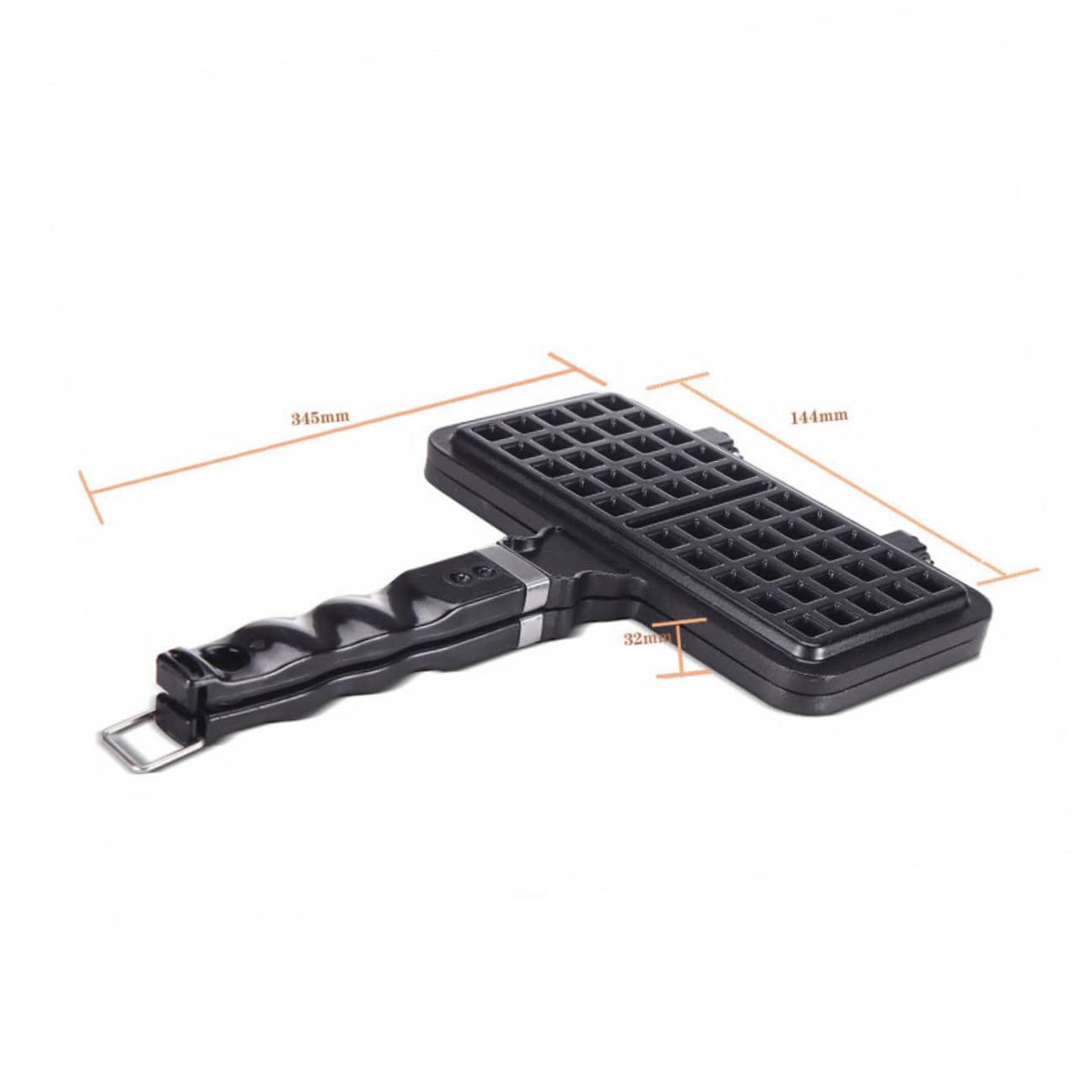 Stampo Per Waffle e Dolci Riutilizzabile Per Uso Domestico, Strumento Di Cottura Creativo Design Inciso, Adatto Per Preparazioni in Cucina e Fai Da Te