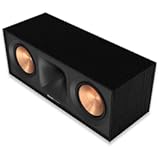 Reference Next-Generation R-50C Horn-Loaded Center Channel Speakers for Crystal-Clear Home Theater Dialogue in Black