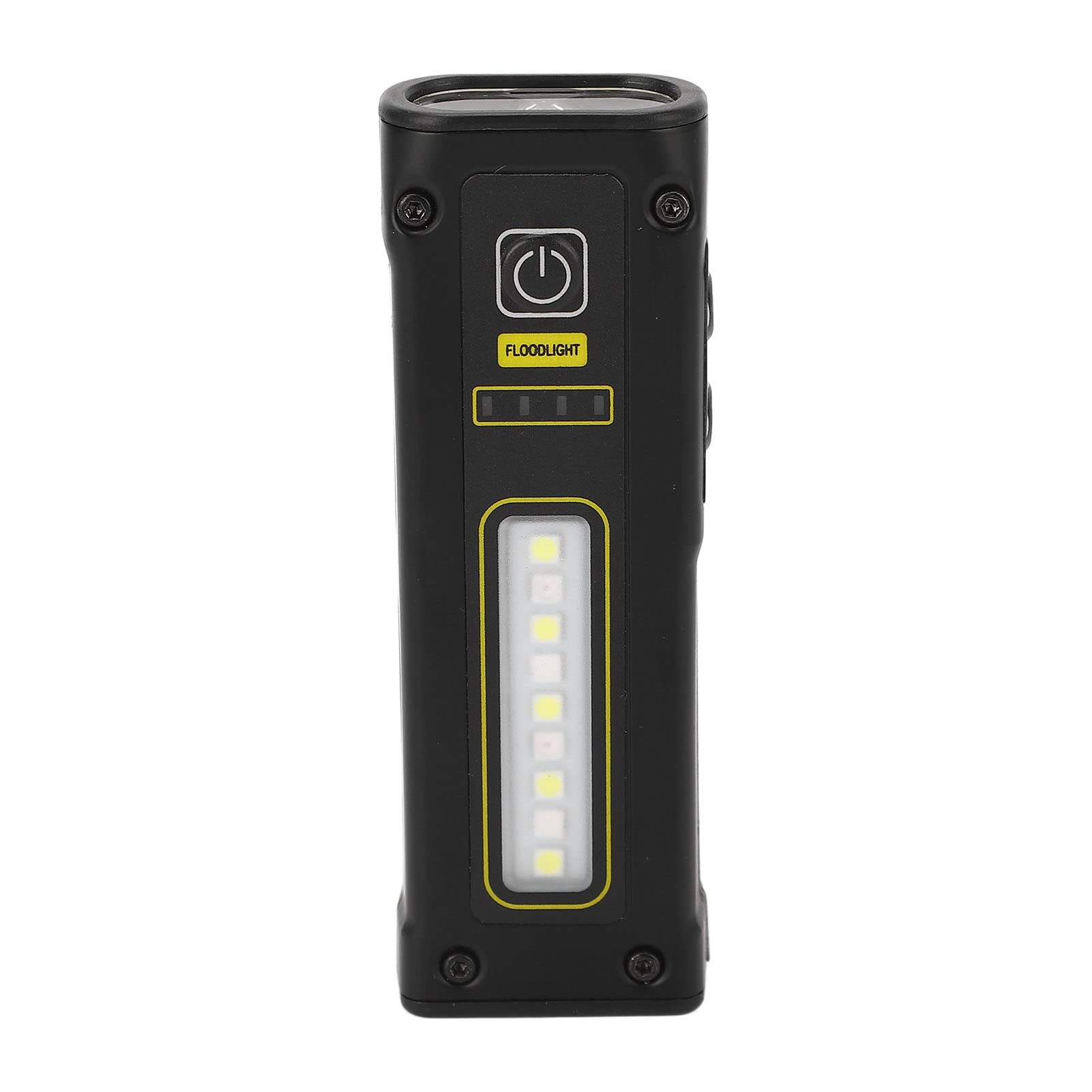 NDNCZDHC LED Flashlight, 1500mAh Rechargeable Flashlights 3 Modes Waterproof Flash Lights with Strong Light, Red Light, Blue Red Light Flashing