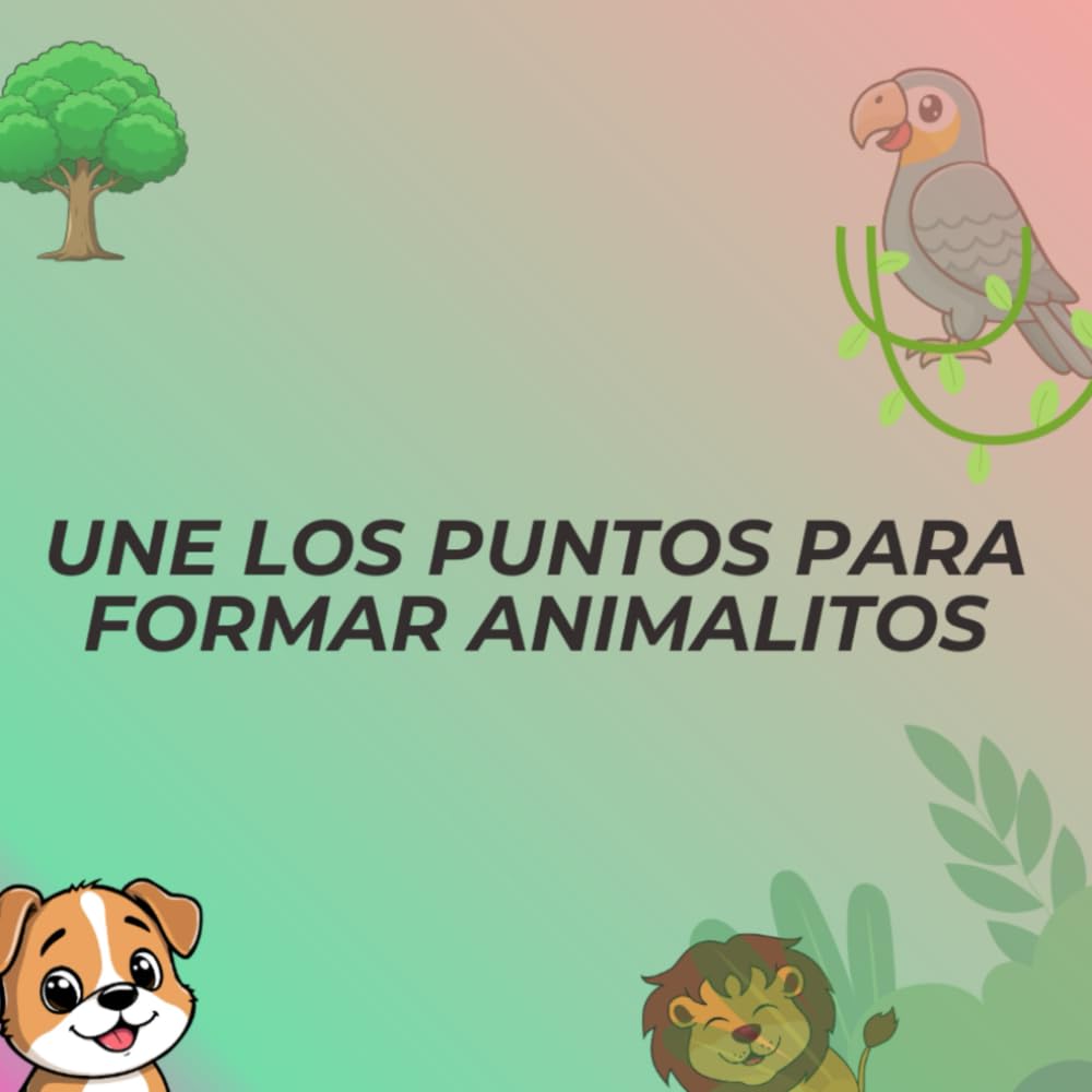 une los puntos para formar pequeños animales: Sigue el rastro de los números y descubre a los pequeños 120 habitantes de la naturaleza que se esconden detrás de cada trazo.