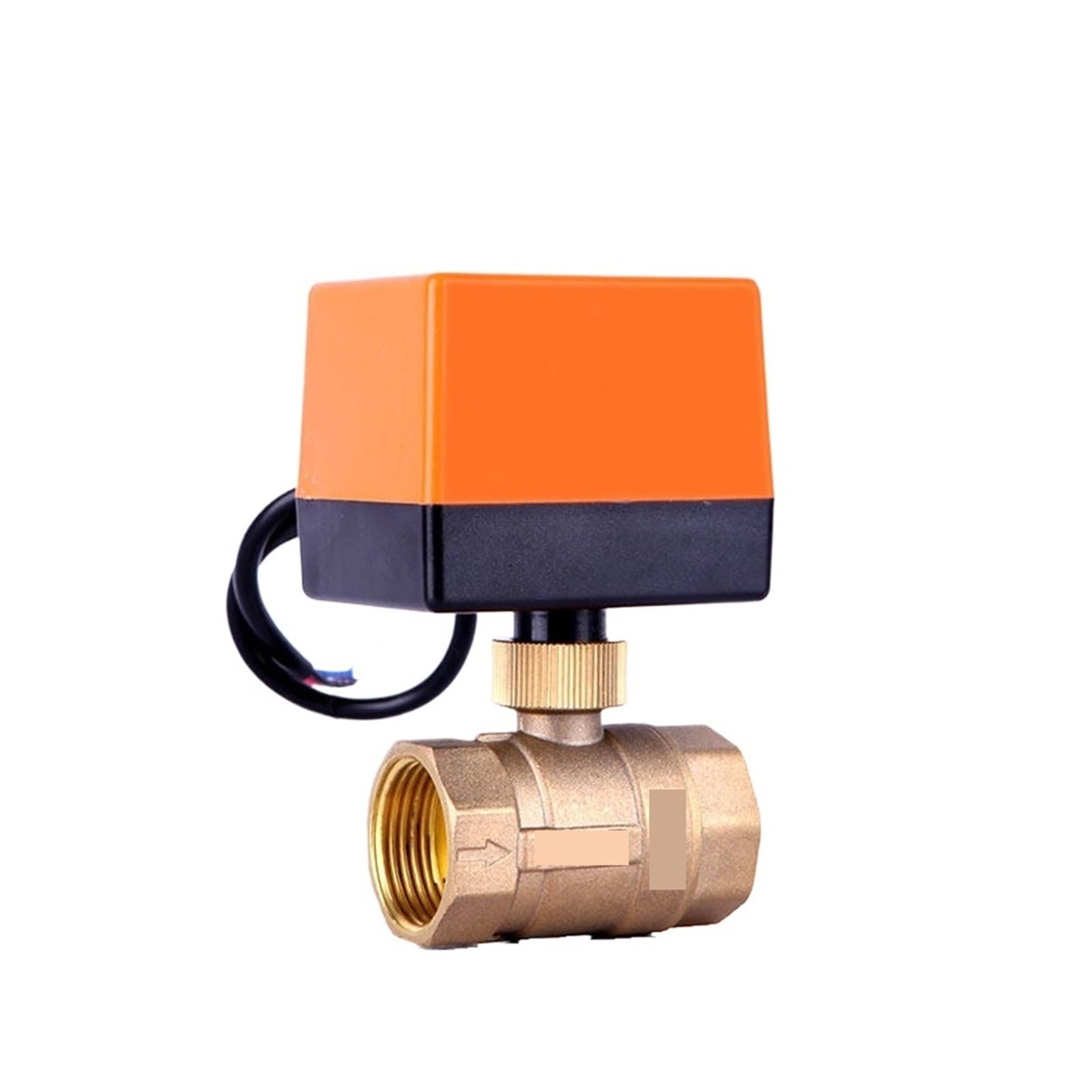 Valvola a sfera 1/2 "3/4" 1 "2" Valvola a sfera motorizzata Valvola a sfera elettrica in ottone a 3 fili con controllo a 2 punti for gas acqua olio(2",24VDC)