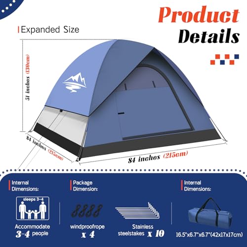 Purebox Tents for Camping QBT00063 の商品画像 7