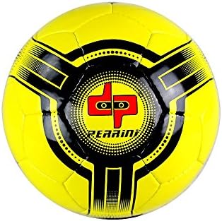 Perrini Futsal Ball Yellow Black Low Bounce Football Official Size 4