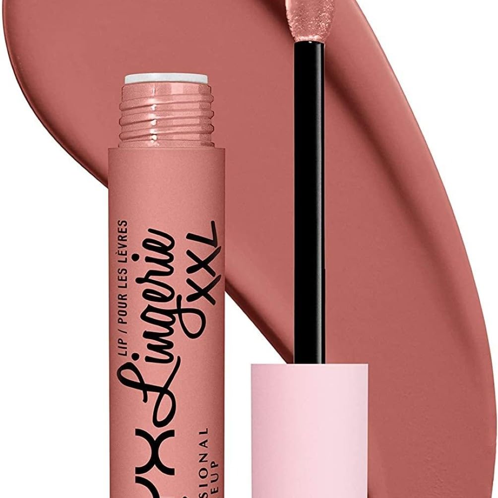 NYX Professional Makeup, Liquid Lipstick, Filling & Long-Lasting Matte Finish, Lip Lingerie, 4 ml,...