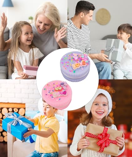 Image of 2Pcs Taba Squishy, Squishy, Squishy Toy Stress Relief Toys Funny Novelty Cute Animals Stress Relieving Fidget Toy for Boys Girls Birthday Party Gifts Anxiety&Relaxation for Kids Teenage