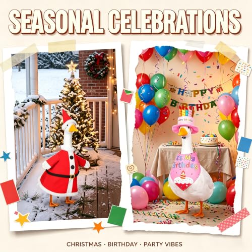 10 Set Porch Goose Outfits for 23 Inch Lawn Goose Holiday Costumes - image 5