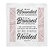 Swanson Christian Products Prayers in My Pocket Cloth-by His Stripes (8 x 8) (Pack of 6)