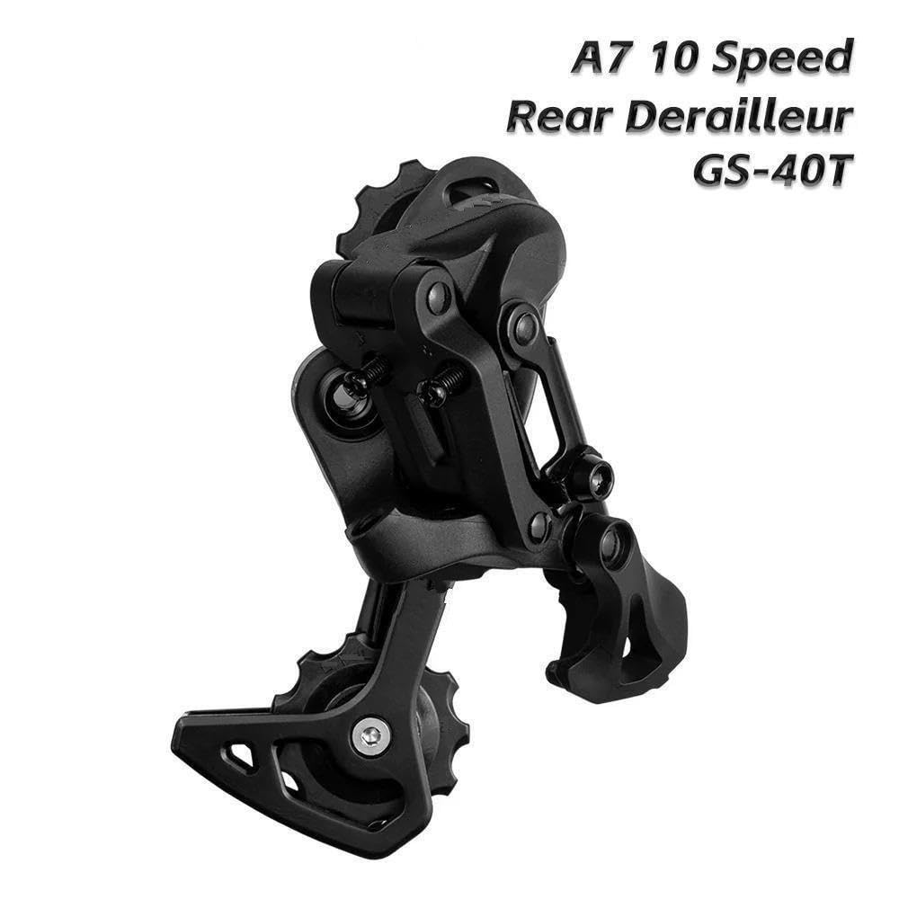 desviador de Bicicleta para MTB Compatible A7 10 velocidades desviador Trasero Micro Cambios Bicicleta Carretera Cambio Post