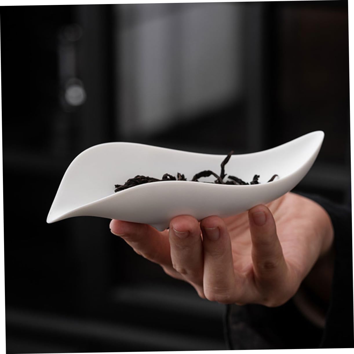 Cabilock 1 Set Portable Tea Scoop Multi Function Teaspoon for Tea Leaves Lightweight Kitchen Accessory